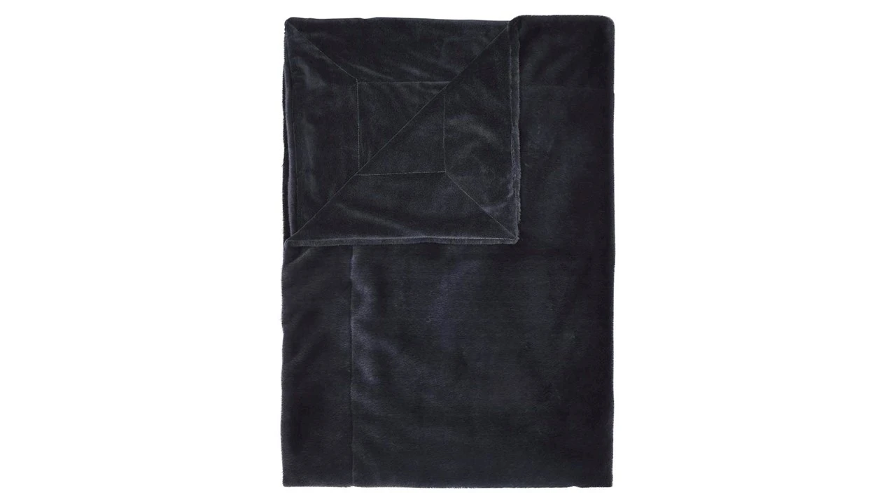 ESSENZA Plaid Furry Ultra-Soft Fake Fur Throw Blanket β Stylish Winter Lounge Essential 5 ESSENZA Plaid Furry Ultra-Soft Fake Fur Throw Blanket β Stylish Winter Lounge Essential - Afbeelding 3