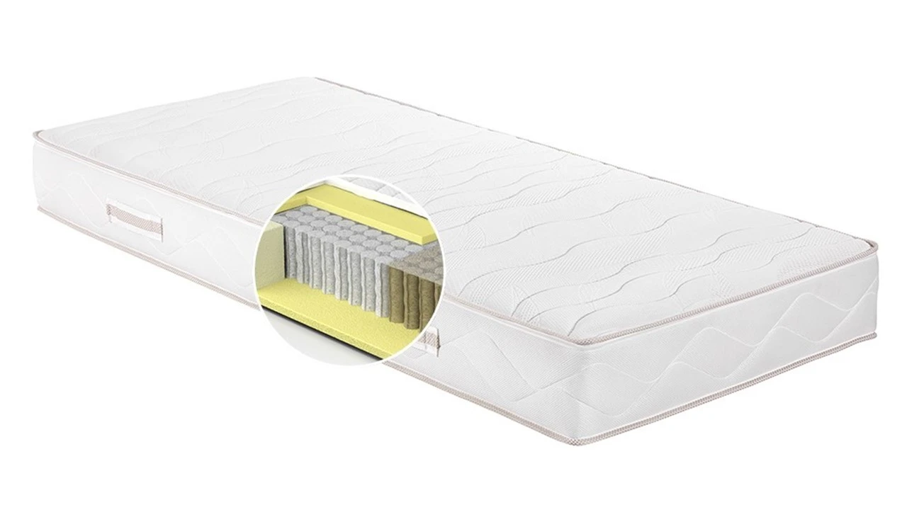 Pocketveermatras Gold Pocket Superieur Latex – 7 Comfortzones Drukverlagend Matras 5 Pocketveermatras Gold Pocket Superieur Latex – 7 Comfortzones Drukverlagend Matras - Afbeelding 3