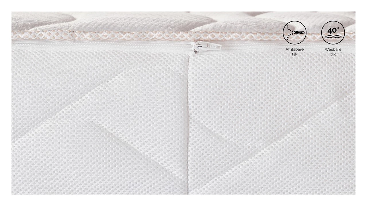 Pocketveermatras Gold Pocket Superieur Latex – 7 Comfortzones Drukverlagend Matras 7 Pocketveermatras Gold Pocket Superieur Latex – 7 Comfortzones Drukverlagend Matras - Afbeelding 5
