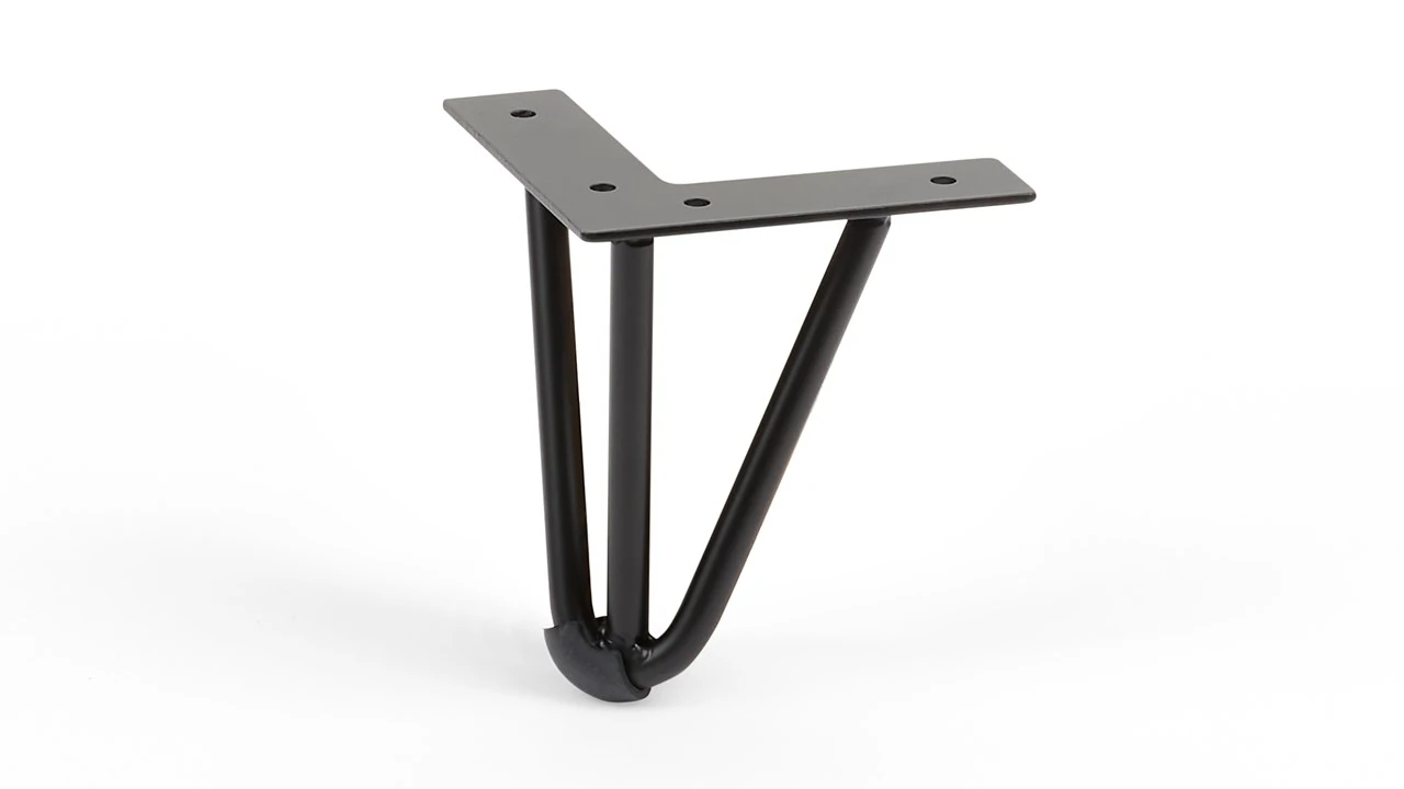 Potenset Kupa Chroom β Moderne Driehoekige Metalen Meubelpoot voor Boxspring 3 Potenset Kupa Chroom β Moderne Driehoekige Metalen Meubelpoot voor Boxspring