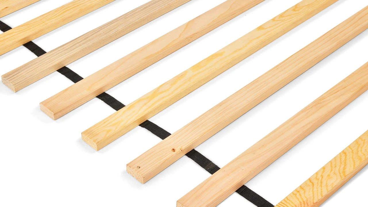 Rolbodem Junior – Massief Houten Lattenbodem voor Kinderbed – Eenvoudig Uitrolbaar 5 Rolbodem Junior – Massief Houten Lattenbodem voor Kinderbed – Eenvoudig Uitrolbaar - Afbeelding 3