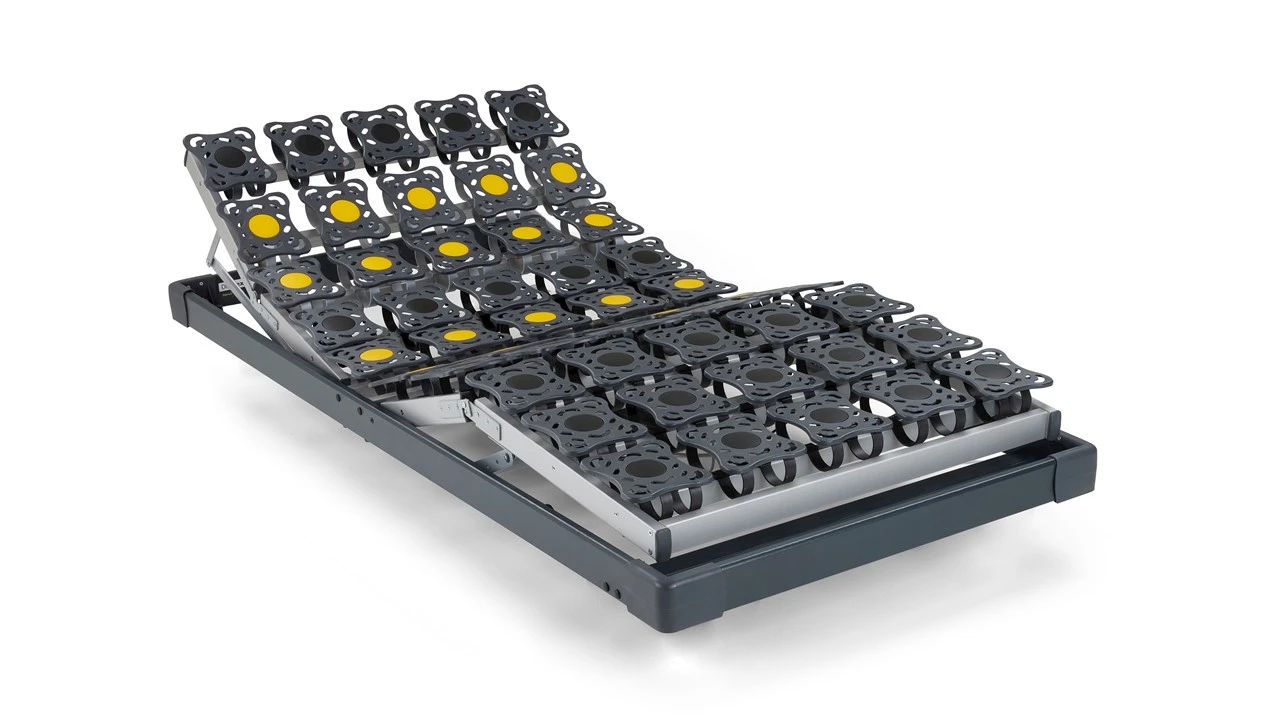 Schotelbodem Discflex Elektrisch Verstelbaar Draadloos - Ergonomische Bedbodem met Comfortzones 3 Schotelbodem Discflex Elektrisch Verstelbaar Draadloos - Ergonomische Bedbodem met Comfortzones