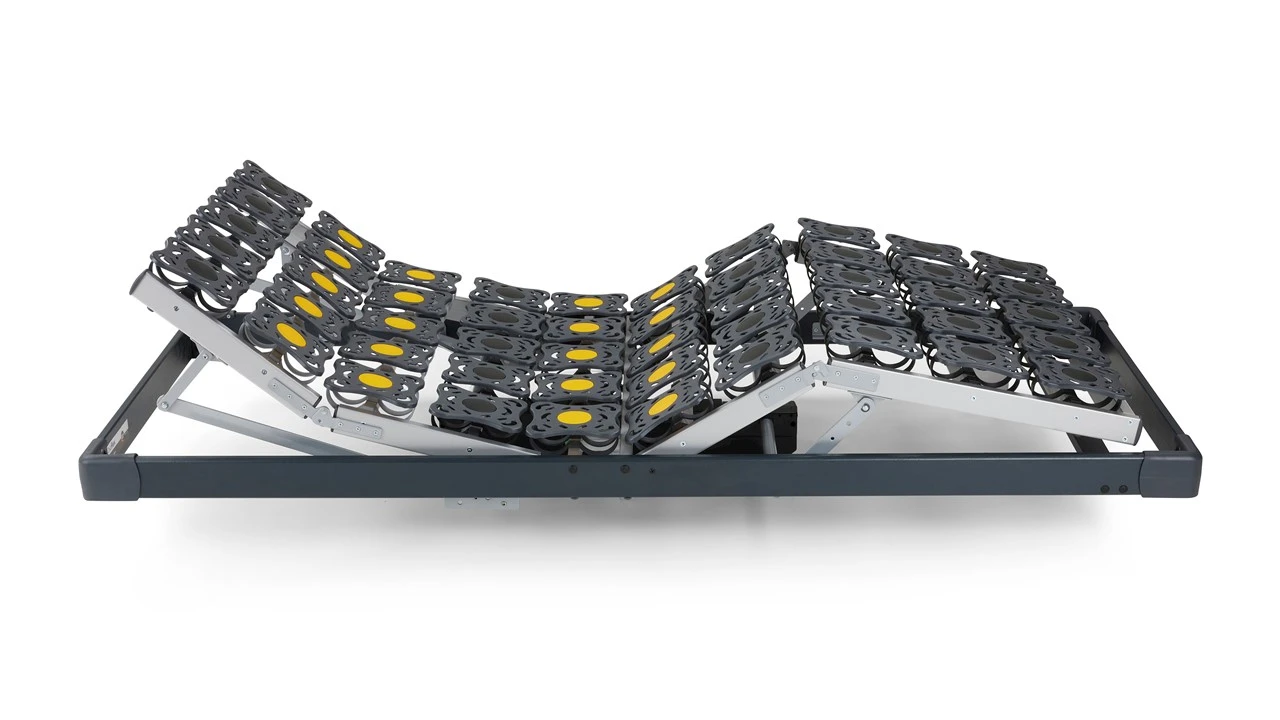 Schotelbodem Discflex Elektrisch Verstelbaar Draadloos - Ergonomische Bedbodem met Comfortzones 4 Schotelbodem Discflex Elektrisch Verstelbaar Draadloos - Ergonomische Bedbodem met Comfortzones - Afbeelding 2