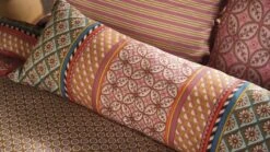 Pip Studio Bogolan Long Meerkleurig – Geometrisch Dessin Luxe Sierkussen 30x90 cm