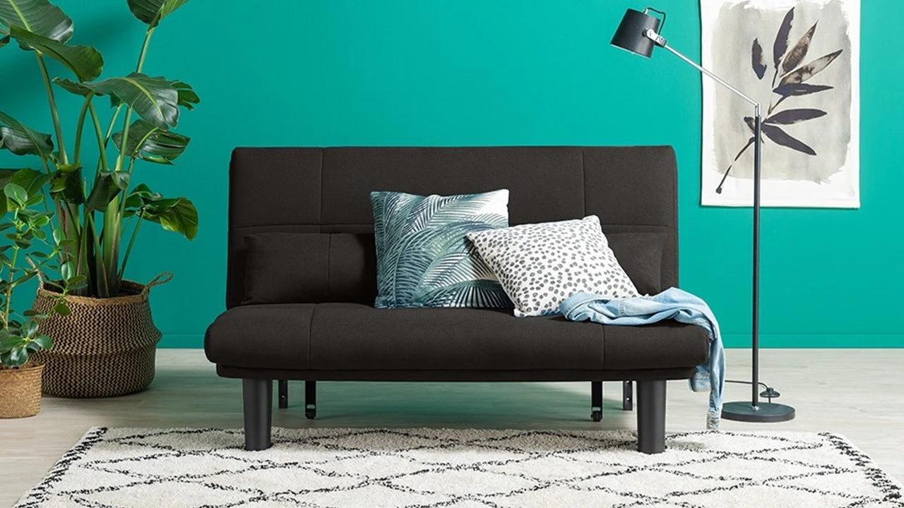 Slaapbank Chicago – Luxe Stof Uitschuifbaar Tweepersoons Logeerbed met Lattenbodem 3 Slaapbank Chicago – Luxe Stof Uitschuifbaar Tweepersoons Logeerbed met Lattenbodem