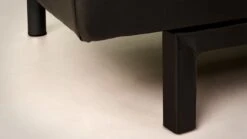 Slaapbank Florida – Kunstleer 2-Zits met Handig Klik-Klak Systeem -Beter Bed Winkel Slaapbank Florida zwart 2