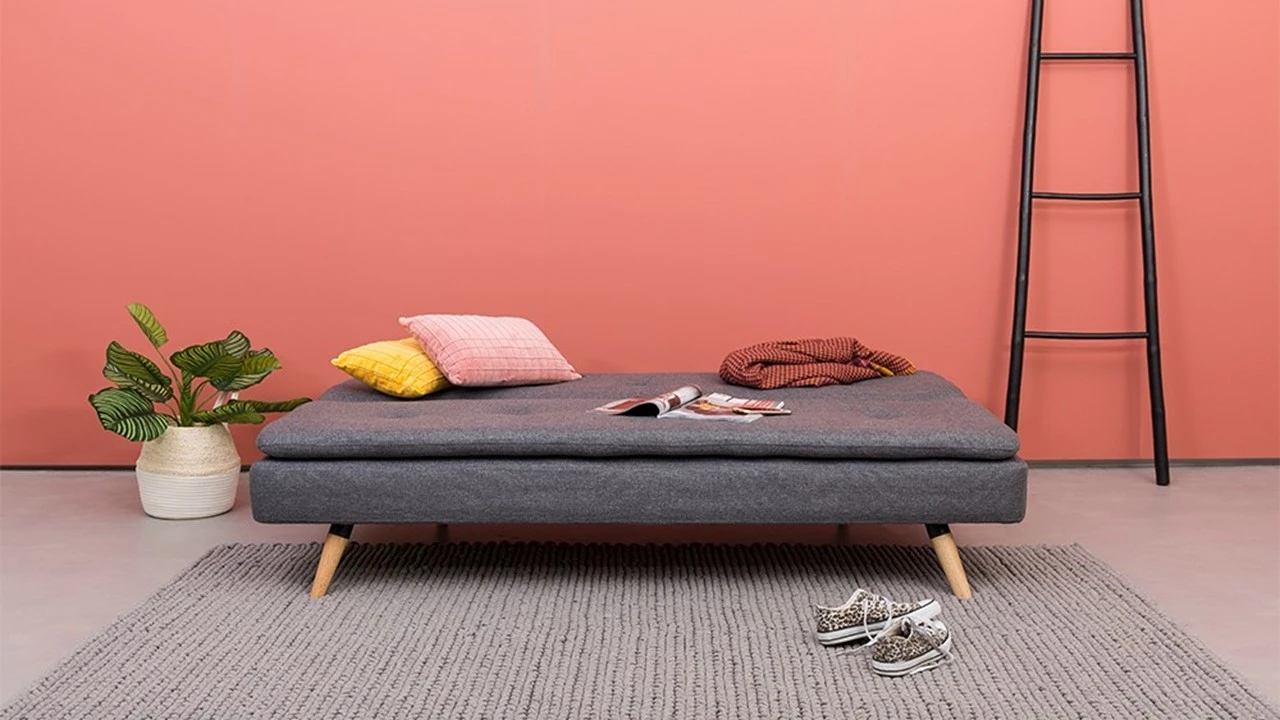 Slaapbank Maine – Volledig Gestoffeerd met Luxe Topperlaag – Trendy Tweezits Logeerbed 4 Slaapbank Maine – Volledig Gestoffeerd met Luxe Topperlaag – Trendy Tweezits Logeerbed - Afbeelding 2