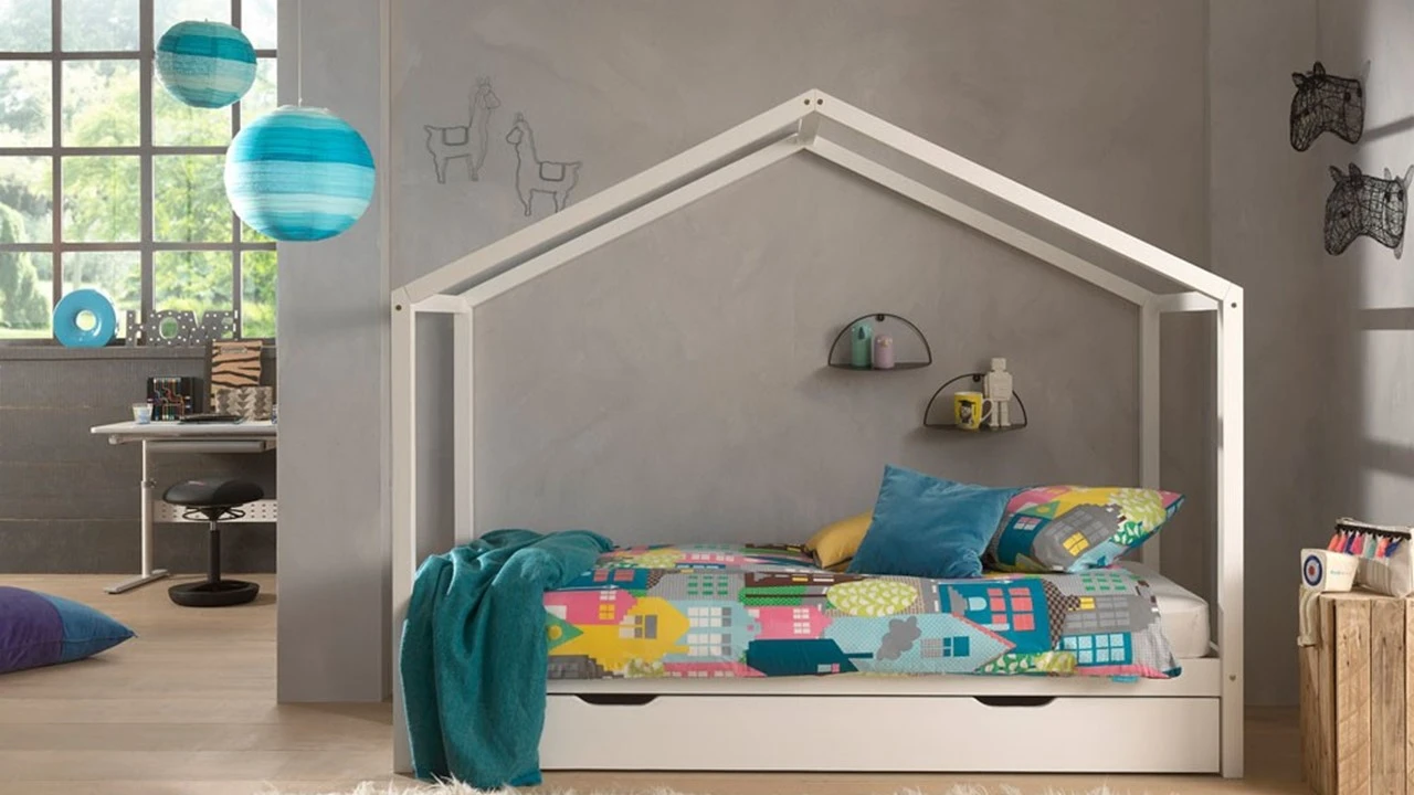 Vipack Dallas Slaaplade Wit β Grenenhout Extra Logeerplek Bedlade 8 Vipack Dallas Slaaplade Wit β Grenenhout Extra Logeerplek Bedlade - Afbeelding 6