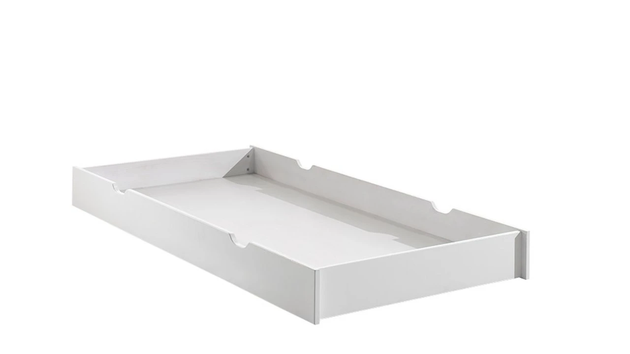 Vipack Erik Slaaplade - Wit - Uitschuifbaar Logeerbed voor Bed Erik 3 Vipack Erik Slaaplade - Wit - Uitschuifbaar Logeerbed voor Bed Erik