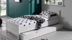 Vipack Erik Slaaplade - Wit - Uitschuifbaar Logeerbed voor Bed Erik 7 Vipack Erik Slaaplade - Wit - Uitschuifbaar Logeerbed voor Bed Erik -Beter Bed Winkel Slaaplade Erik wit 1