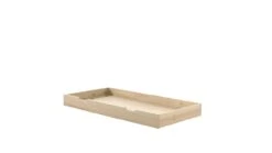 Fritz Slaaplade Whitewash Grenenhout – Uitschuifbare Logeerlade voor Fritz Kajuitbed