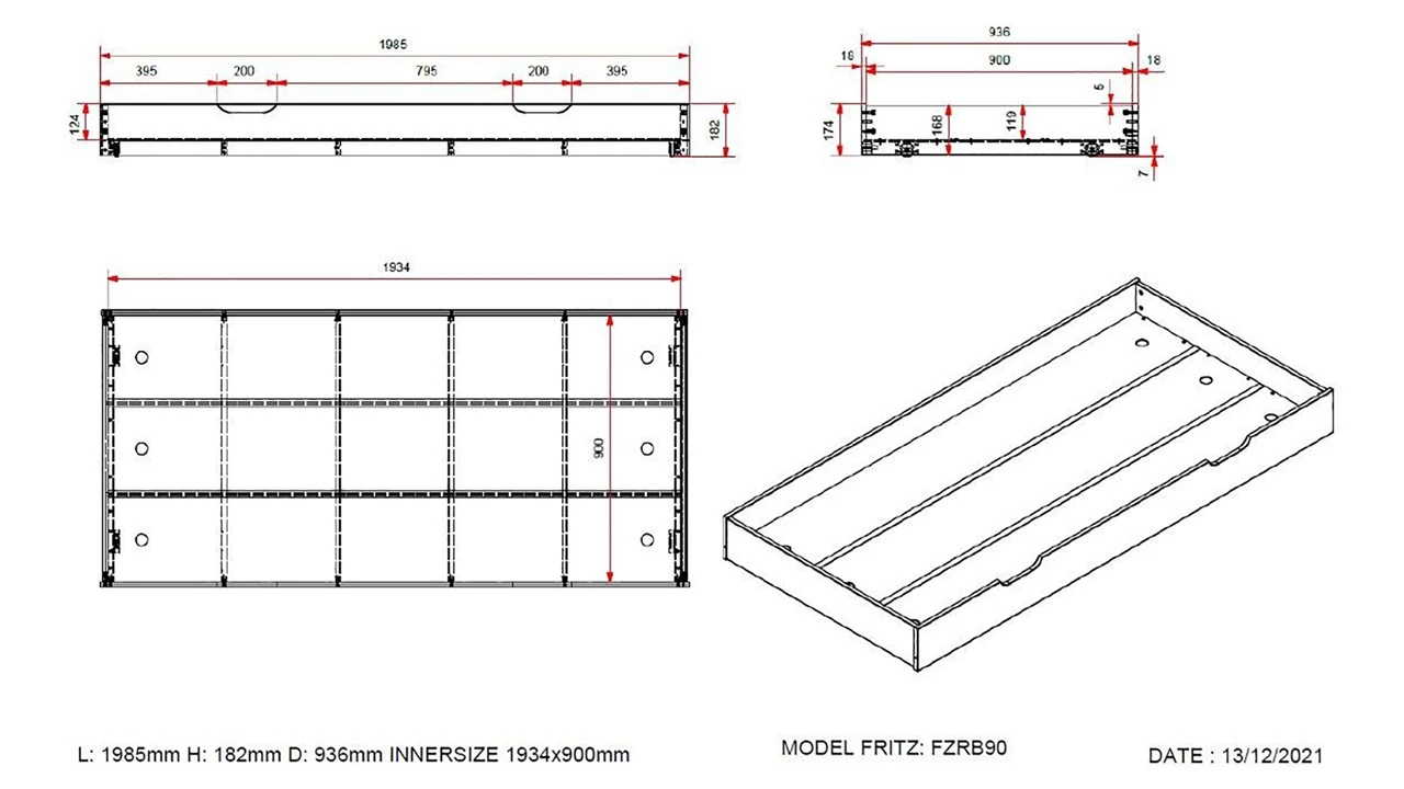 Fritz Slaaplade Whitewash Grenenhout – Uitschuifbare Logeerlade voor Fritz Kajuitbed 6 Fritz Slaaplade Whitewash Grenenhout – Uitschuifbare Logeerlade voor Fritz Kajuitbed - Afbeelding 4