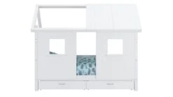 Flexworld Puck Wit Grenen Sofabed met Dakframe en Half Dak – Scandinavisch Kinderbed Huisje 15 Flexworld Puck Wit Grenen Sofabed met Dakframe en Half Dak – Scandinavisch Kinderbed Huisje -Beter Bed Winkel Sofabed Puck wit 3