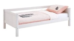 Flexworld Puck Wit Grenenhout Sofabed - Multifunctioneel Kinderbed met Subtiele Groeven
