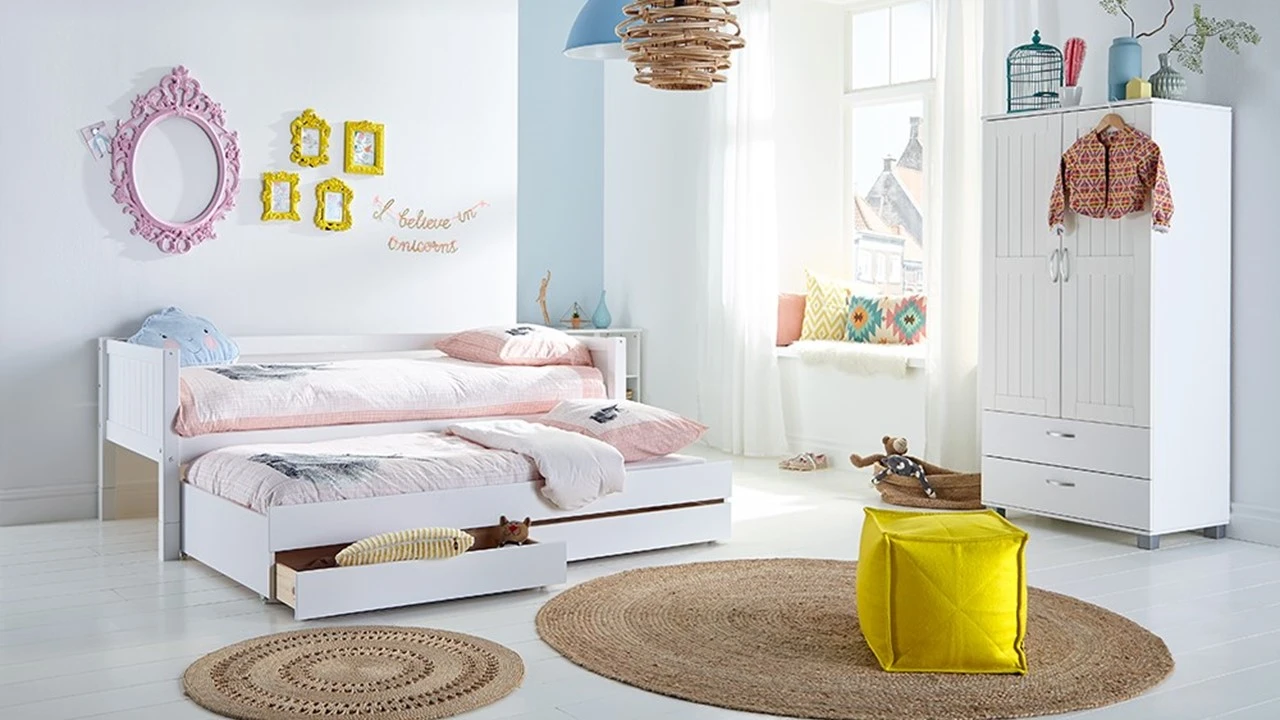 Flexworld Puck Wit Grenenhout Sofabed - Multifunctioneel Kinderbed met Subtiele Groeven 4 Flexworld Puck Wit Grenenhout Sofabed - Multifunctioneel Kinderbed met Subtiele Groeven - Afbeelding 2