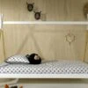 Vipack Tipi Sofabed voor Kinderen - Massief Grenen Kinderbed met Hekwerk -Beter Bed Winkel Sofabed Tipi wit