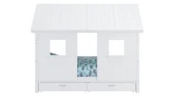 Flexworld Sofabed Puck met Dakframe en Heel Dak - Wit Grenenhout Huisbed 16 Flexworld Sofabed Puck met Dakframe en Heel Dak - Wit Grenenhout Huisbed -Beter Bed Winkel Sofabed met dakframe Puck wit 1