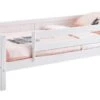 Flexworld Sofabed Puck Wit met Achterpaneel en Uitvalbeveiliging – Massief Grenen Kinderbed -Beter Bed Winkel Sofabed met paneel en uitvalbeveiliging Puck wit