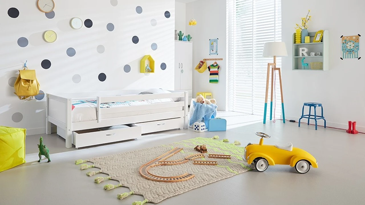 Flexworld Sofabed Jip met Uitvalbeveiliging - Wit Massief Grenenhout Kinderbed 4 Flexworld Sofabed Jip met Uitvalbeveiliging - Wit Massief Grenenhout Kinderbed - Afbeelding 2