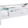 Flexworld Sofabed Jip met Uitvalbeveiliging - Wit Massief Grenenhout Kinderbed 2 Flexworld Sofabed Jip met Uitvalbeveiliging - Wit Massief Grenenhout Kinderbed -Beter Bed Winkel Sofabed met uitvalbeveiliging Jip wit