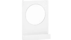 Flexworld Kinderbed Spiegel Wit – Met Handig 9cm Opbergplankje