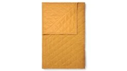 ESSENZA Sprei Billie Corduroy Ribstof – Ingestikte Ruiten Luxe Bedsprei -Beter Bed Winkel Sprei Billie geel 2