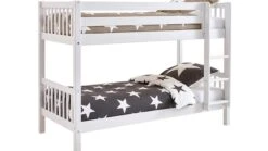 Flexworld Kris Wit Grenenhout – Klassiek Spijlen Design Veilig Stapelbed