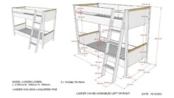 Vipack Stapelbed Londen Wit met Naturel Grenen – Scandinavisch Modern Kinderbed met Trap 7 Vipack Stapelbed Londen Wit met Naturel Grenen – Scandinavisch Modern Kinderbed met Trap -Beter Bed Winkel Stapelbed Londen wit 2