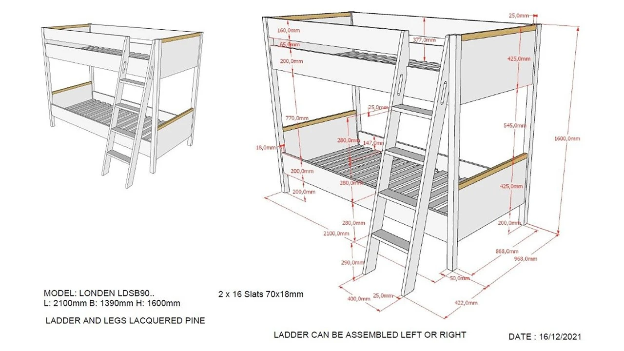 Vipack Stapelbed Londen Wit met Naturel Grenen – Scandinavisch Modern Kinderbed met Trap 5 Vipack Stapelbed Londen Wit met Naturel Grenen – Scandinavisch Modern Kinderbed met Trap - Afbeelding 3