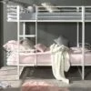 Stapelbed Oscar – Futuristisch Metaal Grijs – Zwevend Industrieel Kinderbed 1 Stapelbed Oscar – Futuristisch Metaal Grijs – Zwevend Industrieel Kinderbed -Beter Bed Winkel Stapelbed Oscar Wit