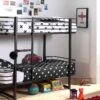 Stapelbed Oscar - Futuristisch Metalen Design Kinderbed - Wit/Zilver 1 Stapelbed Oscar - Futuristisch Metalen Design Kinderbed - Wit/Zilver -Beter Bed Winkel Stapelbed Oscar Zwart
