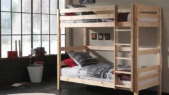 Vipack Stapelbed Pino 180 cm Hoog - Massief Grenenhout - Minimalistisch Design