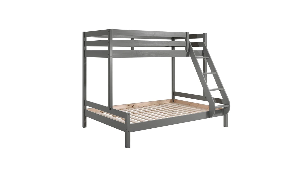 Vipack Stapelbed Pino Martin β Wit Grenenhout β Ruimtebesparend Kinderbed met Breed Onderstel 4 Vipack Stapelbed Pino Martin β Wit Grenenhout β Ruimtebesparend Kinderbed met Breed Onderstel - Afbeelding 2