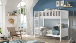 Stapelbed Scott Wit met Slaaplade - Compact Massief Grenen Kinderbed 12 Stapelbed Scott Wit met Slaaplade - Compact Massief Grenen Kinderbed -Beter Bed Winkel Stapelbed Scott met slaaplade wit 3