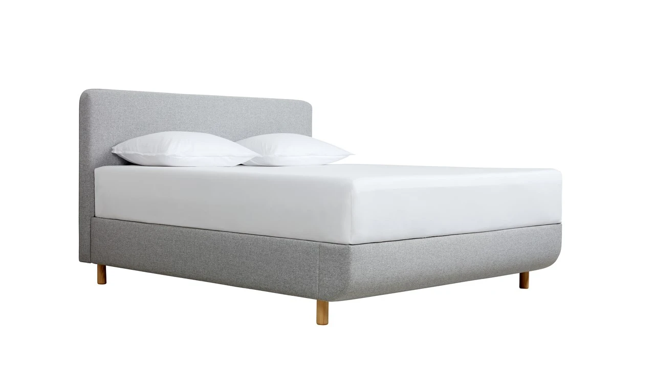 TEMPUR® Arc Bed Form Lichtgrijs – Scandinavisch Design met Vlakke Schotelbodem & Pro Firm-Medium Matras 5 TEMPUR® Arc Bed Form Lichtgrijs – Scandinavisch Design met Vlakke Schotelbodem & Pro Firm-Medium Matras - Afbeelding 3