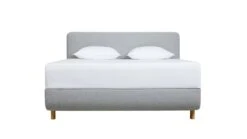 TEMPUR® Arc Bed Form Lichtgrijs – Scandinavisch Design met Vlakke Schotelbodem & Pro Firm-Medium Matras 12 TEMPUR® Arc Bed Form Lichtgrijs – Scandinavisch Design met Vlakke Schotelbodem & Pro Firm-Medium Matras -Beter Bed Winkel TEMPUR Bed Arc met hoofdbord Form vlakke schotelbodem en Pro matrassen Stone 3