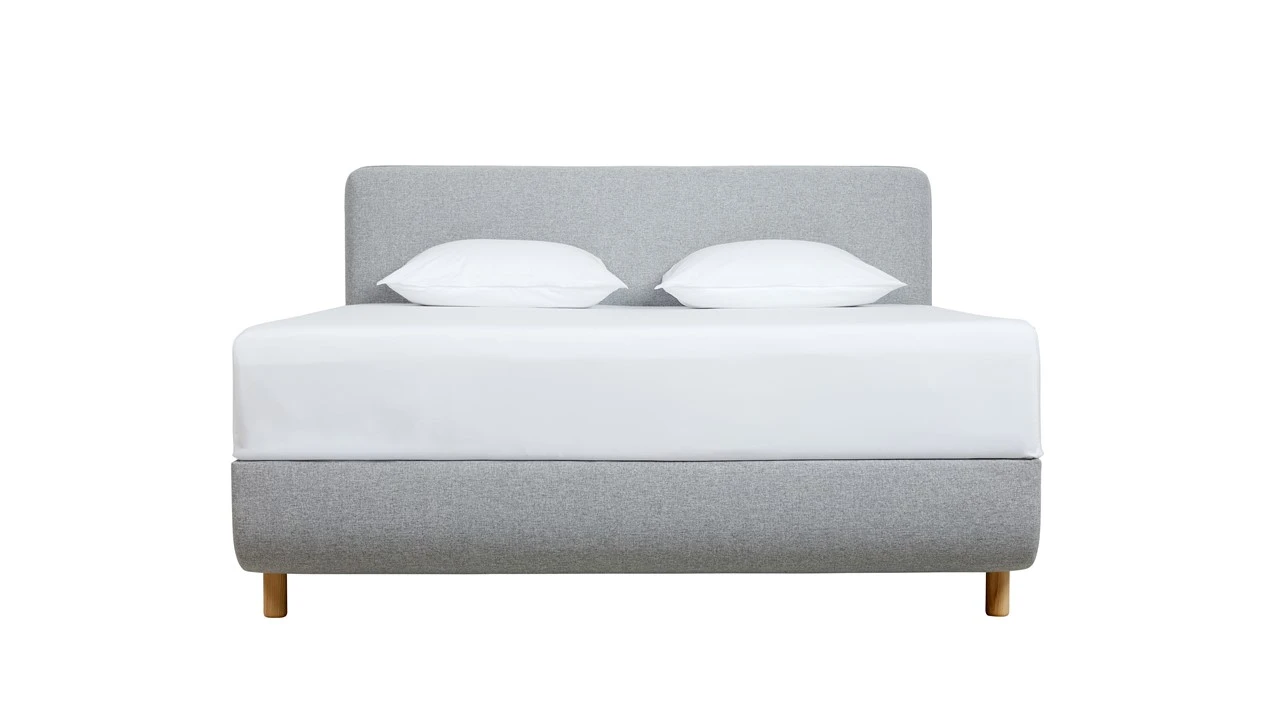 TEMPUR® Arc Bed Form Lichtgrijs – Scandinavisch Design met Vlakke Schotelbodem & Pro Firm-Medium Matras 6 TEMPUR® Arc Bed Form Lichtgrijs – Scandinavisch Design met Vlakke Schotelbodem & Pro Firm-Medium Matras - Afbeelding 4