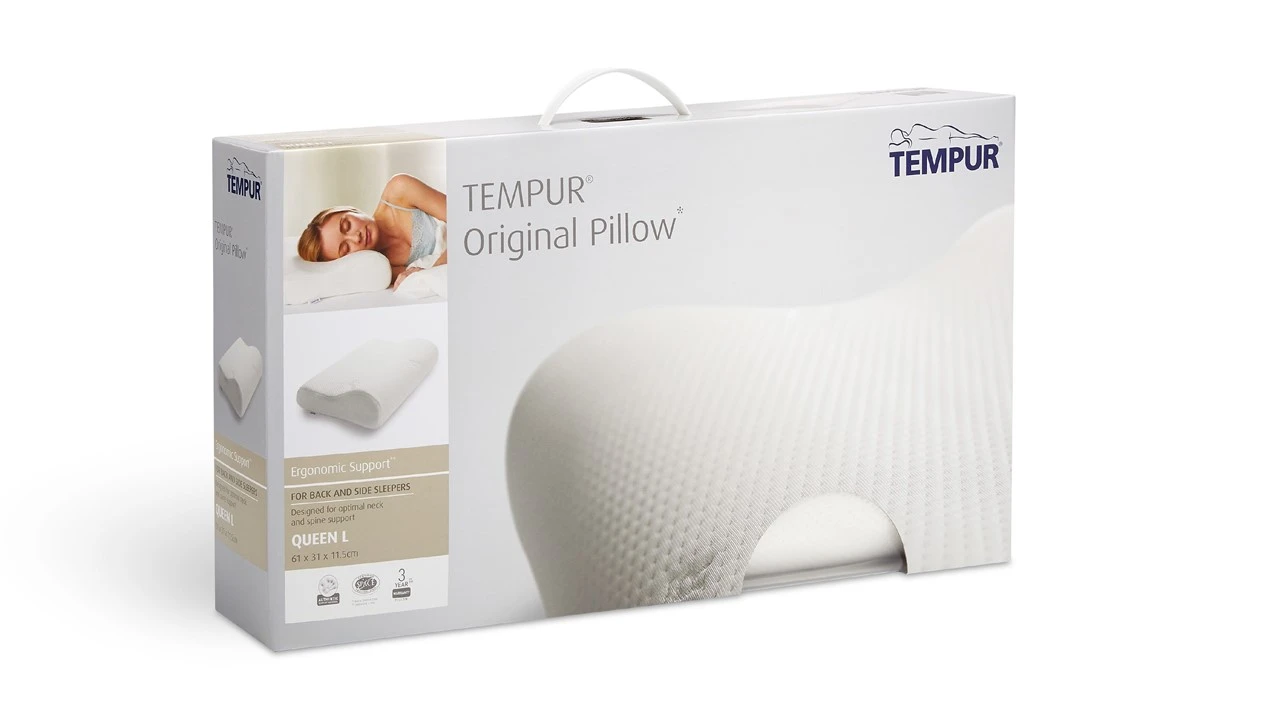TEMPUR® Original Queen Large Ergonomisch Hoofdkussen – Drukverlagend voor Zij- en Rugslapers 7 TEMPUR® Original Queen Large Ergonomisch Hoofdkussen – Drukverlagend voor Zij- en Rugslapers - Afbeelding 5