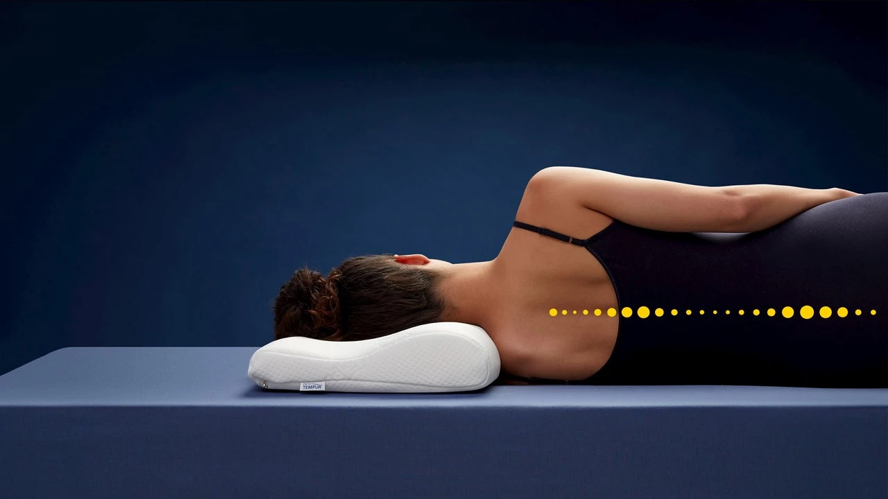 Tempur Original Queen Small – Visco-elastisch Traagschuim Therapeutisch Neksteunkussen 5 Tempur Original Queen Small – Visco-elastisch Traagschuim Therapeutisch Neksteunkussen - Afbeelding 3