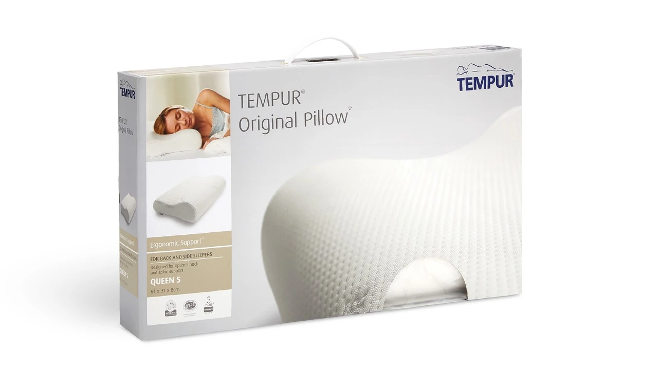 Tempur Original Queen Small – Visco-elastisch Traagschuim Therapeutisch Neksteunkussen 8 Tempur Original Queen Small – Visco-elastisch Traagschuim Therapeutisch Neksteunkussen - Afbeelding 6