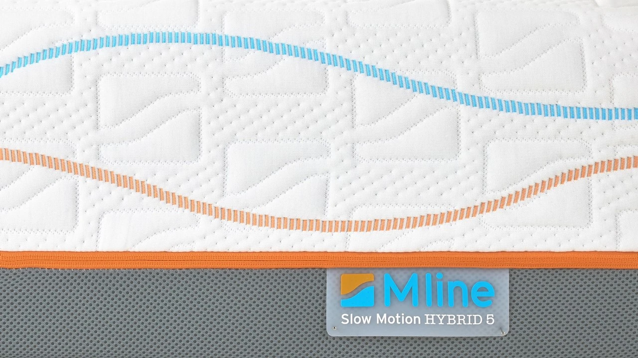 M line Slow Motion 5 – Soepele Hardheid Traagschuim Matras met Pocketvering 6 M line Slow Motion 5 – Soepele Hardheid Traagschuim Matras met Pocketvering - Afbeelding 4