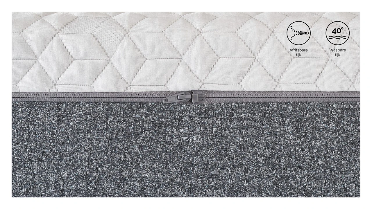 Traagschuimmatras Bamboo Cool Deluxe – 7-Zone Geheugenschuim met Bamboe Houtskool 6 Traagschuimmatras Bamboo Cool Deluxe – 7-Zone Geheugenschuim met Bamboe Houtskool - Afbeelding 4