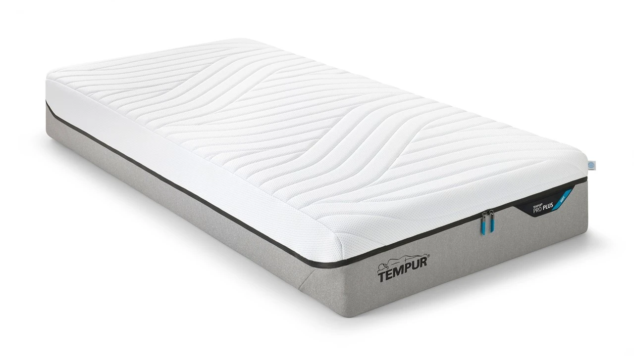 TEMPUR Pro Plus Soft Traagschuim Matras – 25 cm Hoog met Advanced Drukverlaging & CoolQuilt 3 TEMPUR Pro Plus Soft Traagschuim Matras – 25 cm Hoog met Advanced Drukverlaging & CoolQuilt