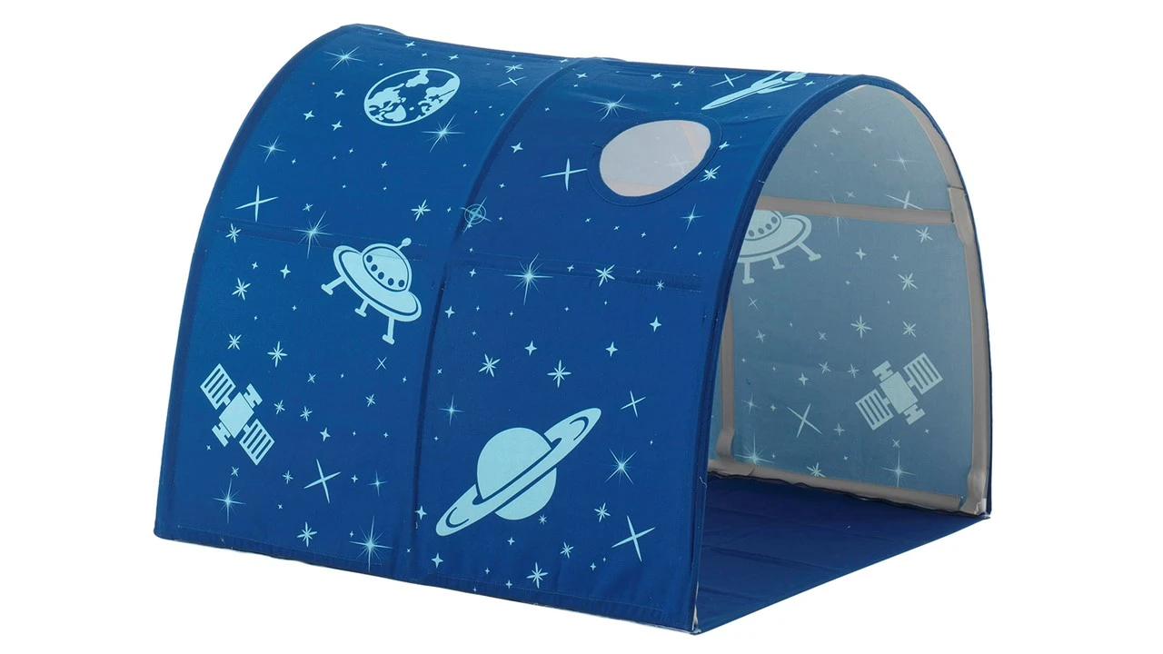 Astro Tunnel for Pino/Scott Mid-Sleeper - Navy Blue Space & Stars Design Bed Accessory 3 Astro Tunnel for Pino/Scott Mid-Sleeper - Navy Blue Space & Stars Design Bed Accessory