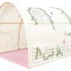 Pino/Scott Tunnel Birdy - Wit met Kleurrijke Vogels - Bedtunnel voor Halfhoogslaper -Beter Bed Winkel Tunnel birdy Pino Scott wit