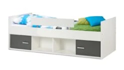 Jesse Uitvalbeveiliging Wit – Veiligheidshekje voor Jesse Kajuitbedden 8 Jesse Uitvalbeveiliging Wit – Veiligheidshekje voor Jesse Kajuitbedden -Beter Bed Winkel Uitvalbeveiliging Jesse wit 1