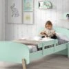 Vipack Bed Kiddy Wit – Inclusief Uitvalbeveiliging & Lattenbodem - Scandinavisch Kinderbed -Beter Bed Winkel Uitvalbeveiliging Kiddy
