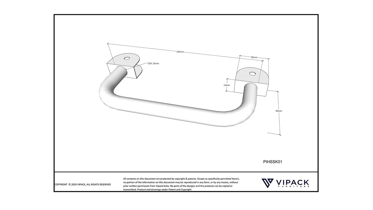 Vipack Pino Veiligheidskit β Handgrepen en Antislipstrips voor (Half)hoogslapers 5 Vipack Pino Veiligheidskit β Handgrepen en Antislipstrips voor (Half)hoogslapers - Afbeelding 3
