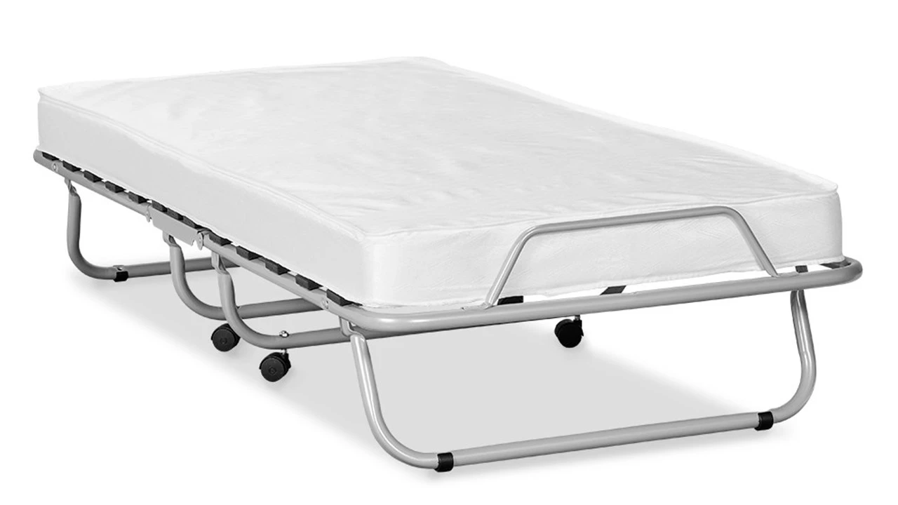 Vouwbed Meglio met 10cm Matras – Inclusief Bodem Verrijdbaar Logeerbed 5 Vouwbed Meglio met 10cm Matras – Inclusief Bodem Verrijdbaar Logeerbed - Afbeelding 3