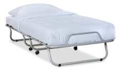 Vouwbed Meglio met 10cm Matras – Inclusief Bodem Verrijdbaar Logeerbed